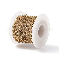 Ion Plating(IP) 304 Stainless Steel Rolo Chains&nbsp;CHS-H013-07G-D