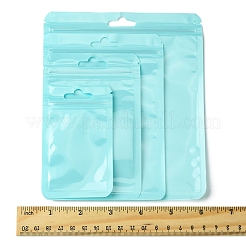 40Pcs 4 Styles Macaron Color Plastic Yin-yang Resealable Bags&nbsp;OPP-FS0001-18D
