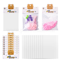 100Pcs Rectangle Clear Polypropylene Cellophane Bags&nbsp;CDIS-TA0001-38B