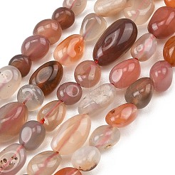 Natural Agate Beads Strands&nbsp;G-P623-A02-01