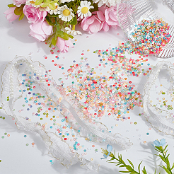 120G 12 Colors PVC Plastic Beads&nbsp;DIY-ME0002-18