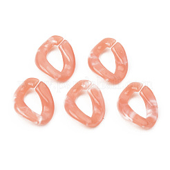 Transparent Acrylic Linking Rings&nbsp;X-OACR-S038-005A-C07