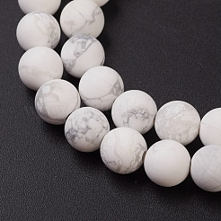 Natural Howlite Beads Strands&nbsp;G-G770-06