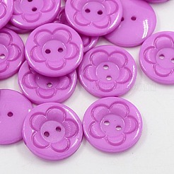 Acrylic Sewing Buttons for Clothes Design&nbsp;X-BUTT-E083-A-M