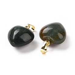 Natural Moss Agate Pendants&nbsp;G-I311-A08-G