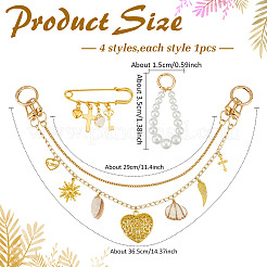 Bag Decorative Chain Kits&nbsp;HJEW-MA00031