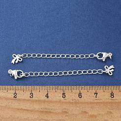 Brass Lobster Clasps & Ends with Chain&nbsp;KK-R120-05S