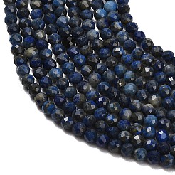 Natural Lapis Lazuli Beads Strands&nbsp;G-F838-A03-4mm
