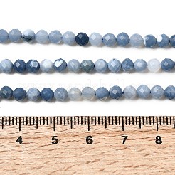 Natural Blue Opal Beads Strands&nbsp;G-P603-C-4mm-04