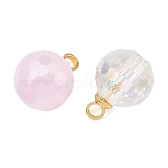 Electroplate Glass Pendants&nbsp;PALLOY-JF05532-03