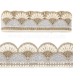 2.5M Polyester Lace Trim&nbsp;OCOR-GF0005-01B