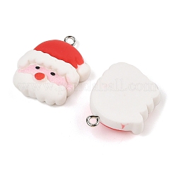 Christmas Theme Opaque Resin Pendants&nbsp;RESI-S08-05E
