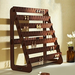 8-slat Wood Earring Displays&nbsp;PW-WG0A523-01