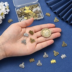60Pcs 6 Styles Alloy Chandelier Component Links&nbsp;FIND-YW0012-80