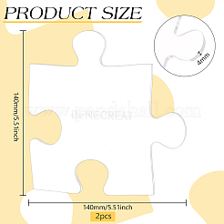 Transparent Acrylic Cup Mats&nbsp;AJEW--WH0513-03