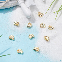 10Pcs Alloy Beads&nbsp;TIBEB-GO0001-03