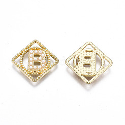 Rack Plating Alloy CAbochons&nbsp;PALLOY-S132-222B-RS