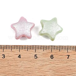 Textured Opaque ABS Imitation Pearl Beads&nbsp;MACR-K361-13