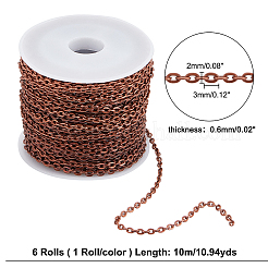 6Colors Iron Cable Chains&nbsp;CH-AR0001-01