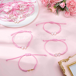 24Pcs Alloy Enamel Bowknot Link Bracelets&nbsp;BJEW-BM0001-03