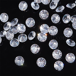 500Pcs Cubic Zirconia Cabochons&nbsp;ZIRC-PH0001-40