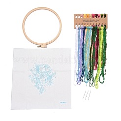 DIY Bouquet Pattern Embroidery Kit&nbsp;LS-DIY-O021-16