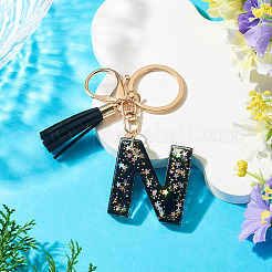 1Pc Resin Letter Keychains&nbsp;KEYC-TADJ0001-09N