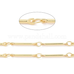 Brass Bar Link Chains&nbsp;CHC-G016-01G