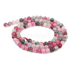 Natural White Jade Beads Strands&nbsp;G-B007-A01
