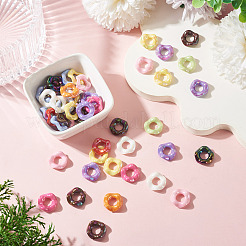 Plated UV Opaque Acrylic Beads&nbsp;FIND-TAC0035-51B