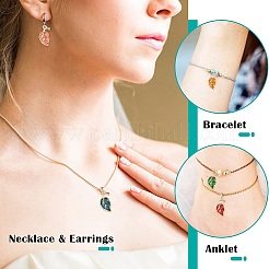 Alloy Enamel Pendants&nbsp;ENAM-CJ0001-40
