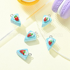 Opaque Resin Imitation Food Pendants&nbsp;CRES-YW0001-10C