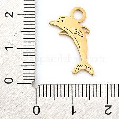 304 Stainless Steel Pendants&nbsp;STAS-R134-06G