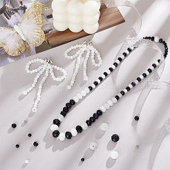 508Pcs 16 Styles Opaque Solid Color Glass Beads Strands&nbsp;EGLA-PH0001-52