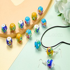 5Pcs Handmade Lampwork Beads&nbsp;LAMP-SZ0001-48C