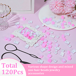 1Bag Plastic Hair Braiding Tool&nbsp;FIND-PA0001-60