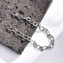 Tarnish Resistant 304 Stainless Steel Figaro Chain Bracelets&nbsp;BJEW-P237-24P