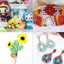 24 Colors Grade A Glass Seed Beads Sets&nbsp;SEED-PH0004-03