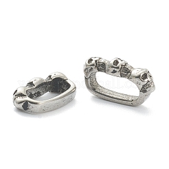 304 Stainless Steel Slide Charms/Slider Beads&nbsp;STAS-I181-027AS
