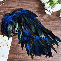 Gothic Style Natural Feather Cape&nbsp;AJEW-WH20067-017D