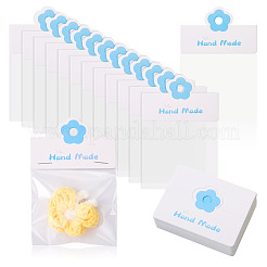 100Pcs Rectangle Clear Polypropylene Cellophane Bags&nbsp;CDIS-TA0001-37E