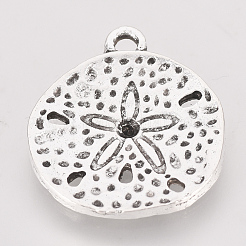 Tibetan Style Alloy Pendants&nbsp;X-TIBE-T011-40AS-LF