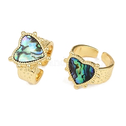 Brass Adjustable Cuff Rings&nbsp;RJEW-C140-06G