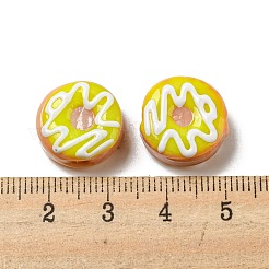 Handmade Lampwork Enamel Beads Strands&nbsp;LAMP-A001-F04