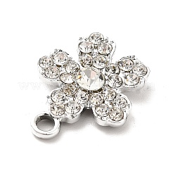 Alloy Rhinestone Pendants&nbsp;ALRI-C007-44P