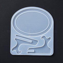 Oval Photo Frame Display Silicone Molds&nbsp;DIY-I096-02