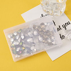 Electroplated Glass Charms&nbsp;EGLA-TA0001-07