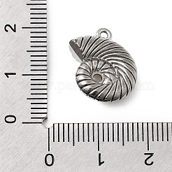 304 Stainless Steel & ABS Plastic Pearl Pendants&nbsp;STAS-G369-04P-02