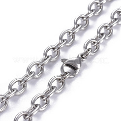 Non-Tarnish 304 Stainless Steel Pendant Necklaces&nbsp;NJEW-O113-04P