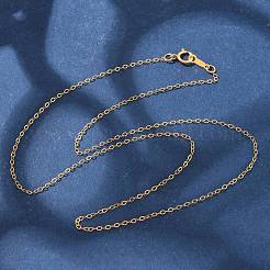 1/20 14K Gold Filled Cable Chain Necklaces for Women Men&nbsp;NJEW-Z068-02G-01